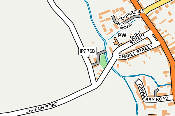 IP7 7SB map - OS OpenMap – Local (Ordnance Survey)