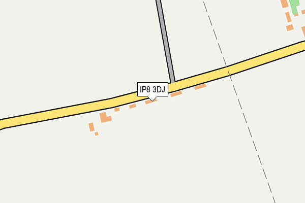 IP8 3DJ map - OS OpenMap – Local (Ordnance Survey)