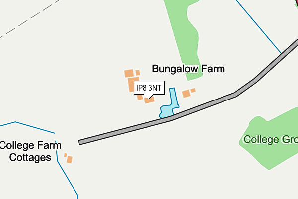 IP8 3NT map - OS OpenMap – Local (Ordnance Survey)