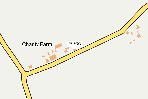 IP8 3QG map - OS OpenMap – Local (Ordnance Survey)