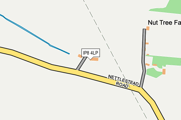 IP8 4LP map - OS OpenMap – Local (Ordnance Survey)