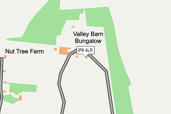 IP8 4LR map - OS OpenMap – Local (Ordnance Survey)