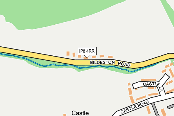 IP8 4RR map - OS OpenMap – Local (Ordnance Survey)