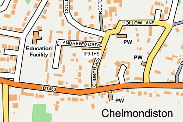 Map of CHIEF MECHANIC LIMITED at local scale