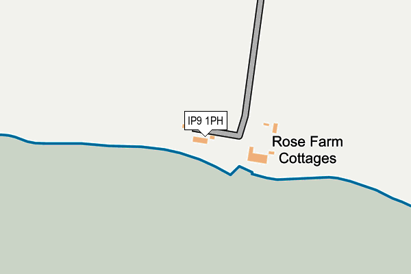 IP9 1PH map - OS OpenMap – Local (Ordnance Survey)