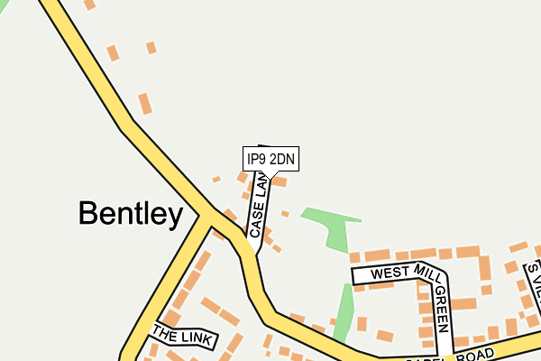 IP9 2DN map - OS OpenMap – Local (Ordnance Survey)