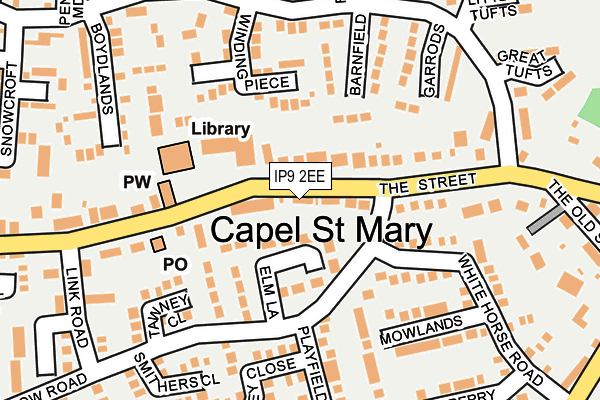 Map of CAPEL PHARMA LTD at local scale