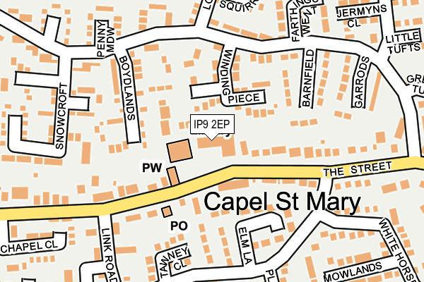 Map of M J M CURRY SPICE LTD at local scale