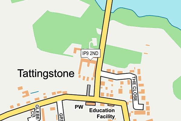 IP9 2ND map - OS OpenMap – Local (Ordnance Survey)