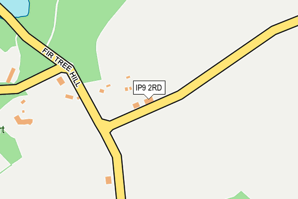 IP9 2RD map - OS OpenMap – Local (Ordnance Survey)