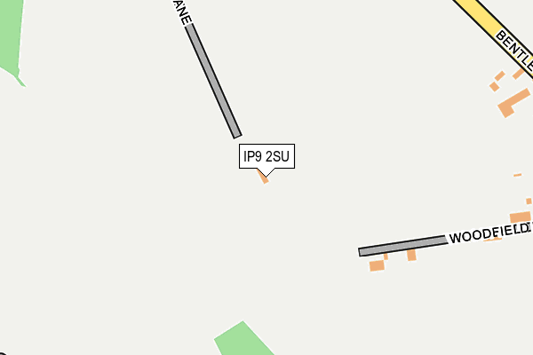 IP9 2SU map - OS OpenMap – Local (Ordnance Survey)
