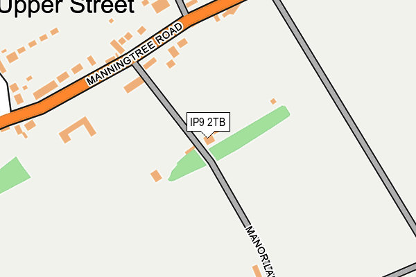 IP9 2TB map - OS OpenMap – Local (Ordnance Survey)