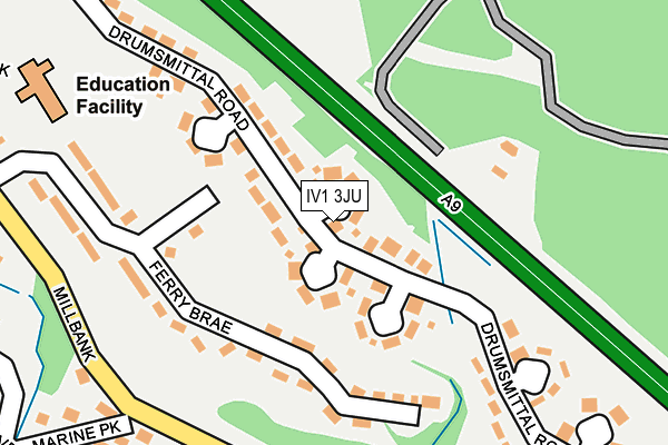 Map of STUART MACLEOD PAINTER & DECORATOR LIMITED at local scale