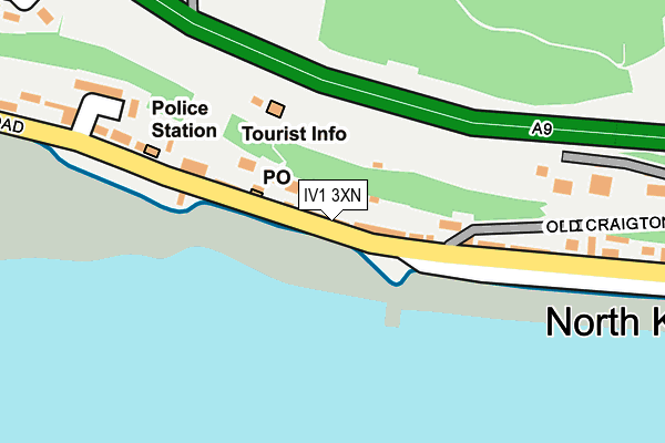 IV1 3XN map - OS OpenMap – Local (Ordnance Survey)