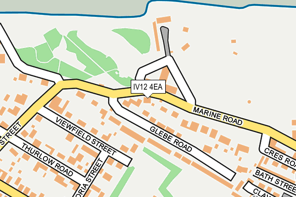 IV12 4EA map - OS OpenMap – Local (Ordnance Survey)