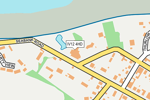 IV12 4HD map - OS OpenMap – Local (Ordnance Survey)