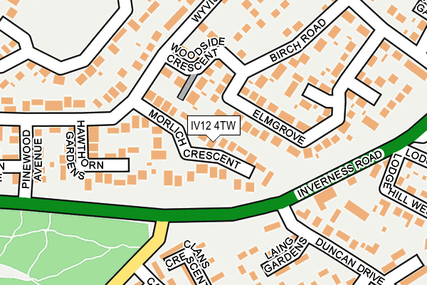 Map of HIGHLAND ACCESS SOLUTIONS LIMITED at local scale