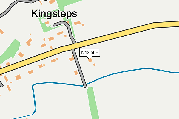 IV12 5LF map - OS OpenMap – Local (Ordnance Survey)
