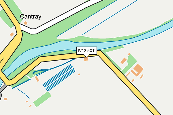 IV12 5XT map - OS OpenMap – Local (Ordnance Survey)
