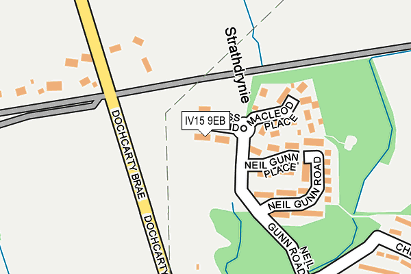 IV15 9EB map - OS OpenMap – Local (Ordnance Survey)