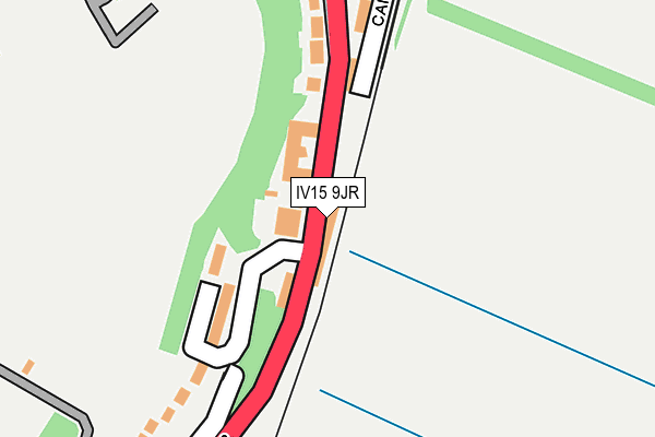 IV15 9JR map - OS OpenMap – Local (Ordnance Survey)