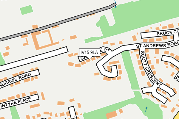 IV15 9LA map - OS OpenMap – Local (Ordnance Survey)
