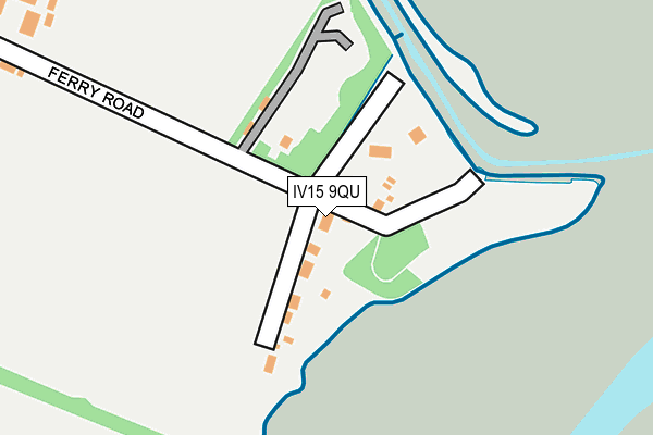 IV15 9QU map - OS OpenMap – Local (Ordnance Survey)