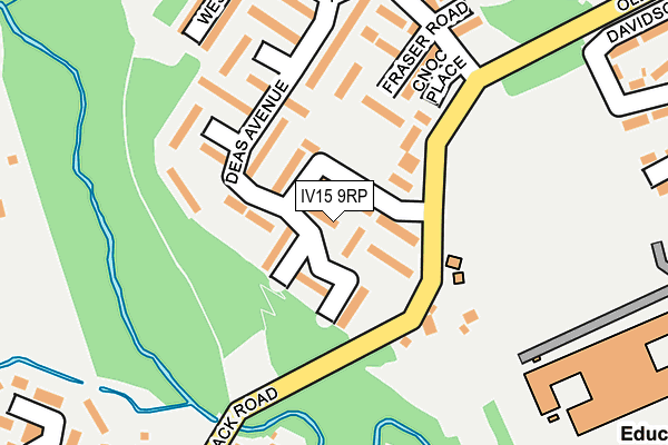 IV15 9RP map - OS OpenMap – Local (Ordnance Survey)