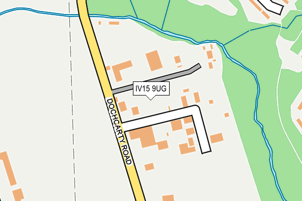 IV15 9UG map - OS OpenMap – Local (Ordnance Survey)