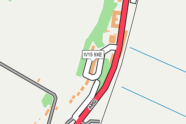 IV15 9XE map - OS OpenMap – Local (Ordnance Survey)