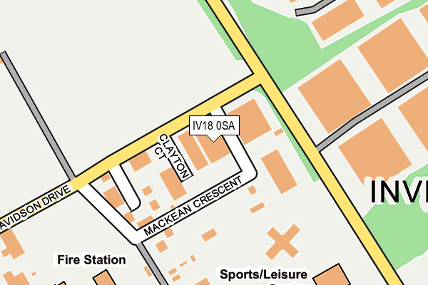 Map of DUTHAC LTD at local scale