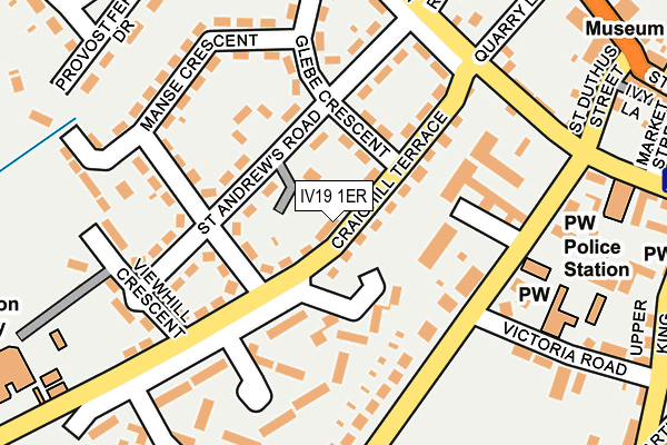 IV19 1ER map - OS OpenMap – Local (Ordnance Survey)