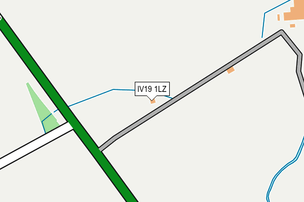 IV19 1LZ map - OS OpenMap – Local (Ordnance Survey)