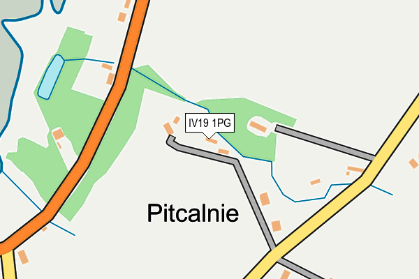 IV19 1PG map - OS OpenMap – Local (Ordnance Survey)