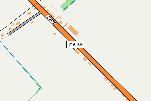 IV19 1QH map - OS OpenMap – Local (Ordnance Survey)