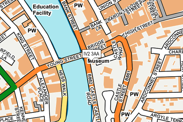 IV2 3AA map - OS OpenMap – Local (Ordnance Survey)