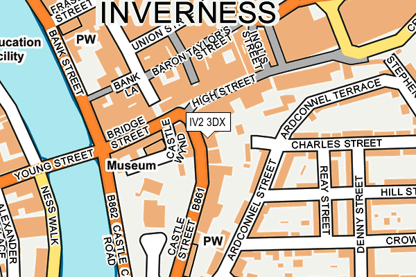 IV2 3DX map - OS OpenMap – Local (Ordnance Survey)