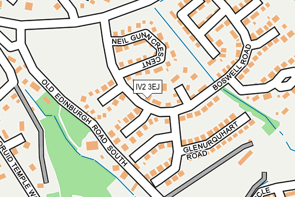 IV2 3EJ map - OS OpenMap – Local (Ordnance Survey)