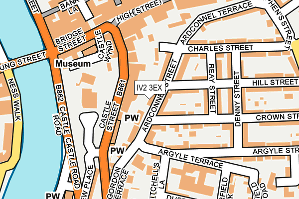 IV2 3EX map - OS OpenMap – Local (Ordnance Survey)