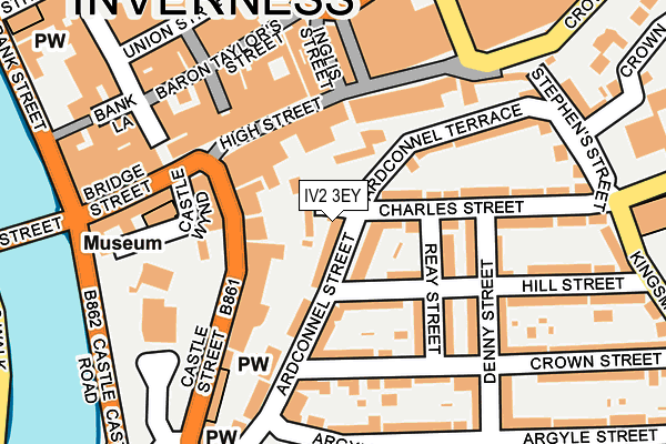IV2 3EY map - OS OpenMap – Local (Ordnance Survey)