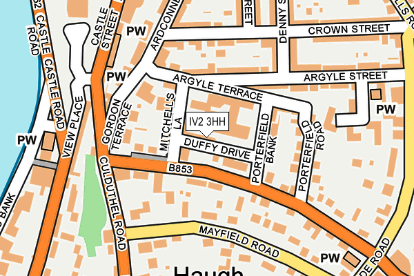 IV2 3HH map - OS OpenMap – Local (Ordnance Survey)