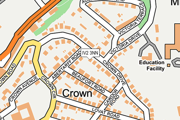 IV2 3NN map - OS OpenMap – Local (Ordnance Survey)