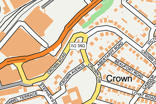 IV2 3NQ map - OS OpenMap – Local (Ordnance Survey)