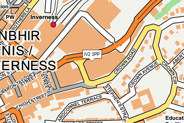 IV2 3PP map - OS OpenMap – Local (Ordnance Survey)