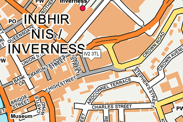 IV2 3TL map - OS OpenMap – Local (Ordnance Survey)