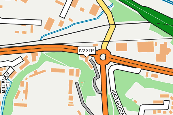 IV2 3TP map - OS OpenMap – Local (Ordnance Survey)