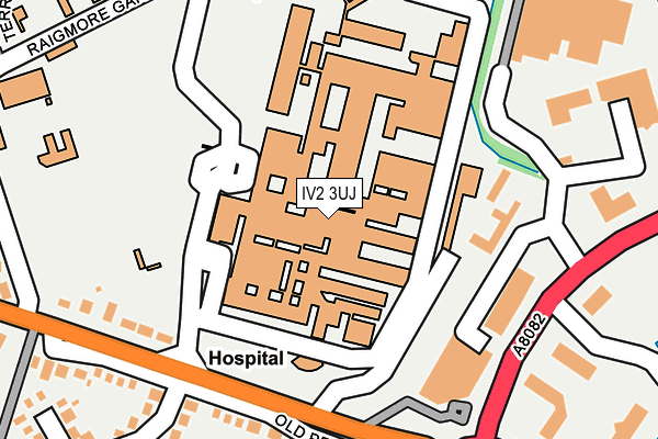 IV2 3UJ map - OS OpenMap – Local (Ordnance Survey)