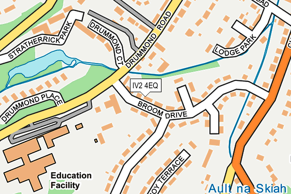 IV2 4EQ map - OS OpenMap – Local (Ordnance Survey)