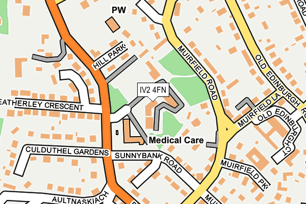 IV2 4FN map - OS OpenMap – Local (Ordnance Survey)