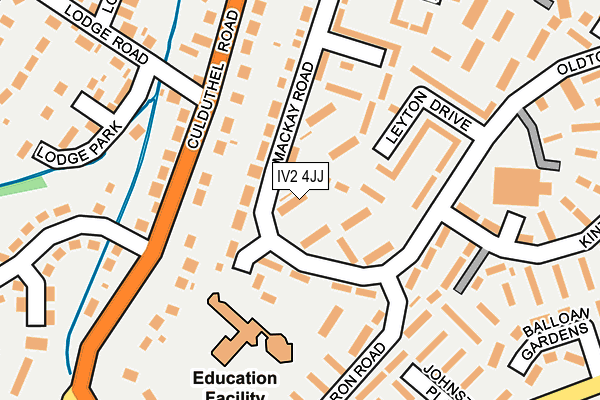 IV2 4JJ map - OS OpenMap – Local (Ordnance Survey)